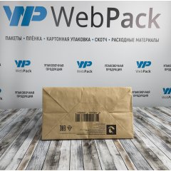 Крафт пакет с кручеными ручками, 35*26*15 (В*Ш*Г) см, "Друзья"