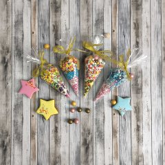 Пакет-Конус БОПП 15см(+0см)*20см, 30мкм , 100 шт./уп.