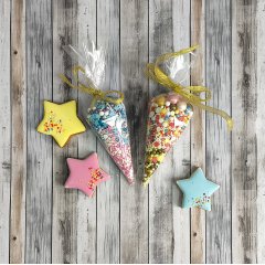 Пакет-Конус БОПП 15см(+0см)*20см, 30мкм , 100 шт./уп.