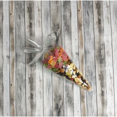 Пакет-Конус БОПП 20см(+0см)*30см, 30мкм , 100 шт./уп.