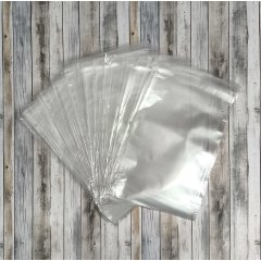 ПП Пакет с донной складкой 15см*25см(+5см), 25мкм, 100 шт./уп.