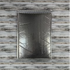 Пакет фольгированный ВПП 37*48см, с клапаном и скотчем, 3-х слойные  К/7