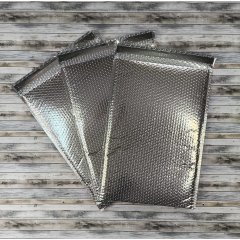 Пакет фольгированный ВПП 32*45см, с клапаном и скотчем, 3-х слойные  J/6