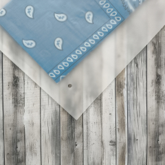 Матовый пакет Зип-Лок 25*35см, 70 мкм, с вырубной ручкой