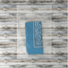 Матовый пакет Зип-Лок 30*40см, 70 мкм, с вырубной ручкой