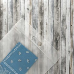 Матовый пакет Зип-Лок 30*40см, 70 мкм, с вырубной ручкой