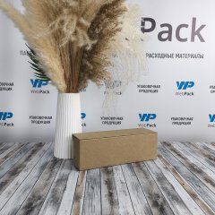 Гофрокороб 75*75*230мм, ТЕ-23, бурый