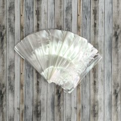 Пакет БОПП с центральным швом 8,5см(+4см)*20см, 40мкм