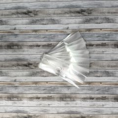 Пакет БОПП с центральным швом 6см(+4см)*20см, 40мкм