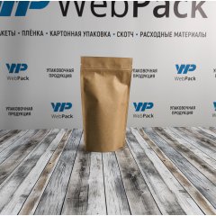 Пакет Дой-Пак 12*21(+3,5)см, Крафт (бурый)