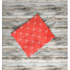 Крафт пакет с кручеными ручками, 25*22*12 (В*Ш*Г) см, 