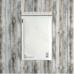 Пакет ВПП из крафт-бумаги 20*27см, с клапаном и скотчем, белый, D/1