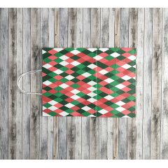 Крафт пакет с кручеными ручками, 35*26*15 (В*Ш*Г) см, 