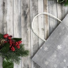 Крафт пакет с кручеными ручками, 35*26*15 (В*Ш*Г) см, 