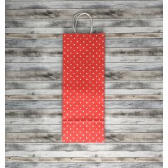 Крафт пакет с кручеными ручками, 39*15*8 (В*Ш*Г) см, 