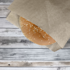 Крафт пакет уголок без складки 17,5*17,5см, 40г/м2 (бежевый) (2500 в кор.)