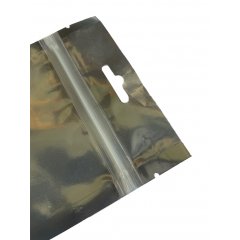 Пакет трехшовные 9*16см, 95мкм, ПЭТ/ПЭ (метал+прозр), зип-лок, европодвес