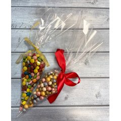 Пакет-Конус БОПП 15см(+0см)*20см, 30мкм , 100 шт./уп.