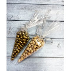 Пакет-Конус БОПП 20см(+0см)*35см, 30мкм , 100 шт./уп.