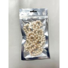 Пакет трехшовные 9*16см, 95мкм, ПЭТ/ПЭ (метал+прозр), зип-лок, европодвес