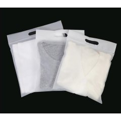 Пакет слайдер с ручкой 25*30см, 70 мкм, EVA, матовый