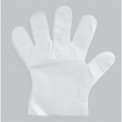 Перчатки полиэтиленовые, прозрачные, L, 100 шт./уп