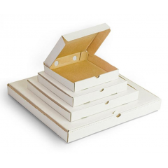 Коробка для пиццы 350*350*40мм, белая