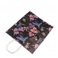 Крафт пакет с кручеными ручками, 25*22*12 (В*Ш*Г) см, 