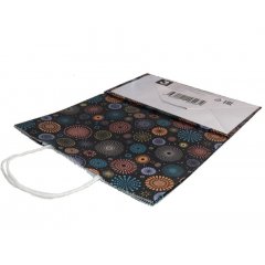 Крафт пакет с кручеными ручками, 35*26*15 (В*Ш*Г) см, 