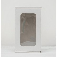 Коробка с окошком 170*100*80мм, белый