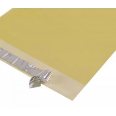 Курьерский пакет прозрачный (желтый) 240*320мм, 50мкм