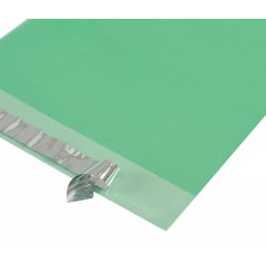 Курьерский пакет прозрачный (зеленый) 240*320мм, 50мкм