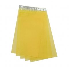 Курьерский пакет прозрачный (желтый) 300*400мм, 50мкм