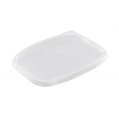 Крышка для контейнера 138х102х4мм, прямоуг., прозр., "ЮПЛАСТ"