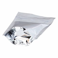 Пакет Дой-Пак 13,5*20(+4)см, Металл/PET/БОПП (серебряный)