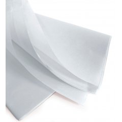 Оберточная бумага, тишью в листах, 500*700мм, белая, 17гр./м2