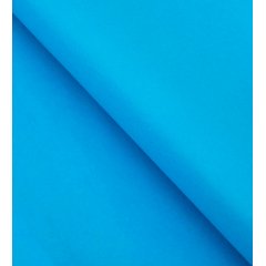 Оберточная бумага, тишью в листах, 500*750мм, бирюзовая, 17гр./м2