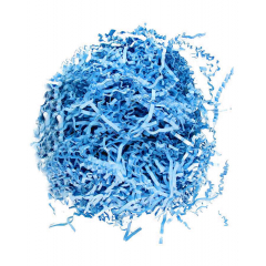 Наполнитель из бумаги синий 50 г.
