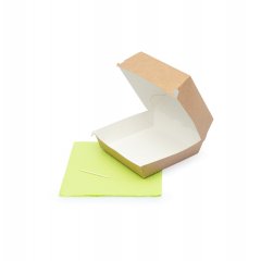 Коробка для бургеров 140*140*70мм BURGER L