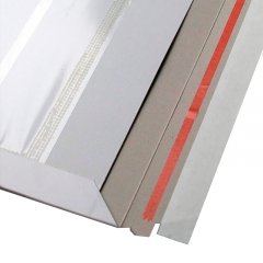 Конверт картонный 265х340, картон 280грамм, с карманом