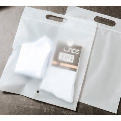 Пакет слайдер с ручкой 25*30см, 70 мкм, EVA, матовый