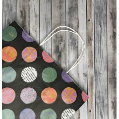 Крафт пакет с кручеными ручками, 35*26*15 (В*Ш*Г) см, 