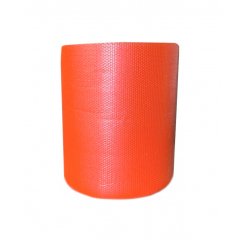 Воздушно-пузырчатая пленка 3-х слойная 0,75м*100м, оранжевая, (75гр/м2)