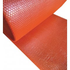 Воздушно-пузырчатая пленка 3-х слойная 0,75м*100м, оранжевая, (75гр/м2)