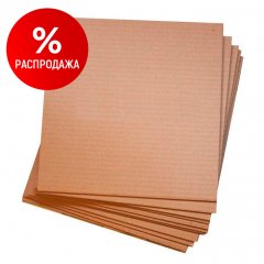 Гофрокартон 297*420 (формат А3), Т-21, бурый