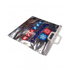 Термопакет Стандарт 420*450мм, Металл/ПВД, серебряный