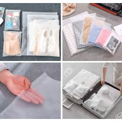 Пакет слайдер 15*25см, 70 мкм, EVA, матовый, с бегунком