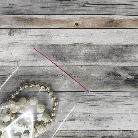 Полипропиленовый пакет 10*12см, 25мкм, с белым еврослотом, клапаном и скотчем