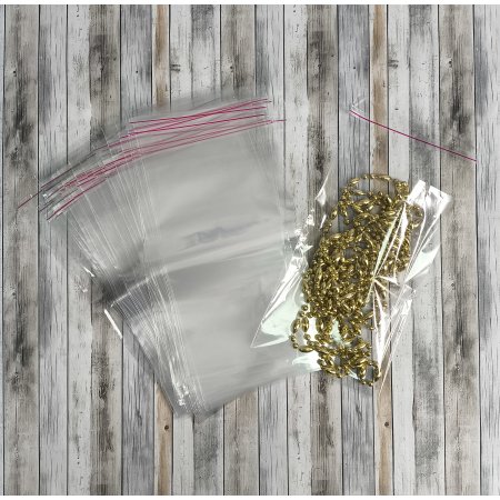 Пакет БОПП 14*22см, 25мкм, с клапаном и скотчем