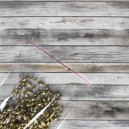 Пакет БОПП 14*22см, 25мкм, с клапаном и скотчем